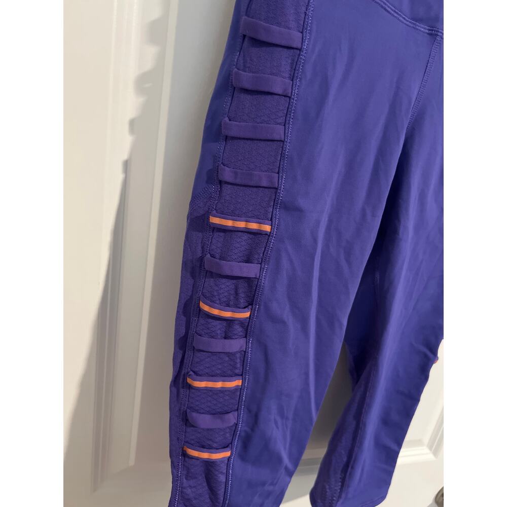 LULULEMON breezy mesh Iris cropped leggings size 4 - Picture 2 of 6